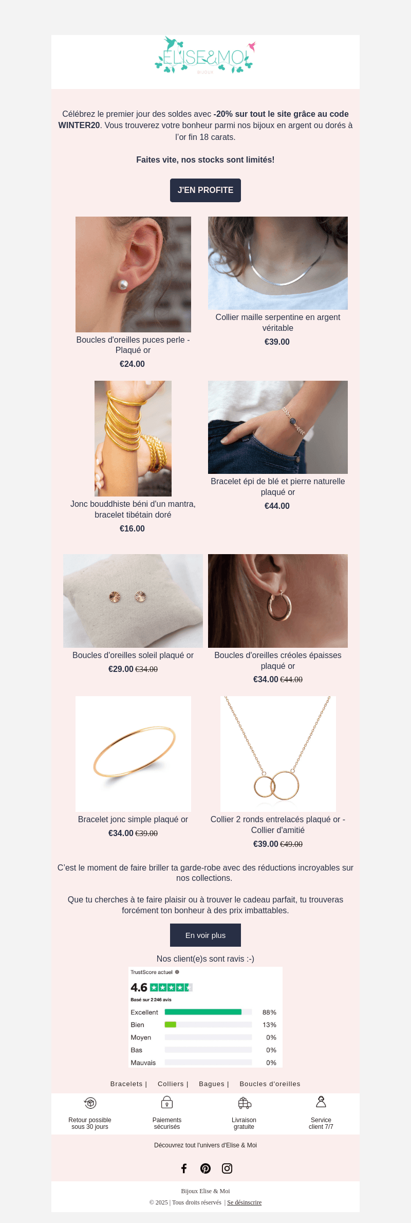 Les soldes débarquent!