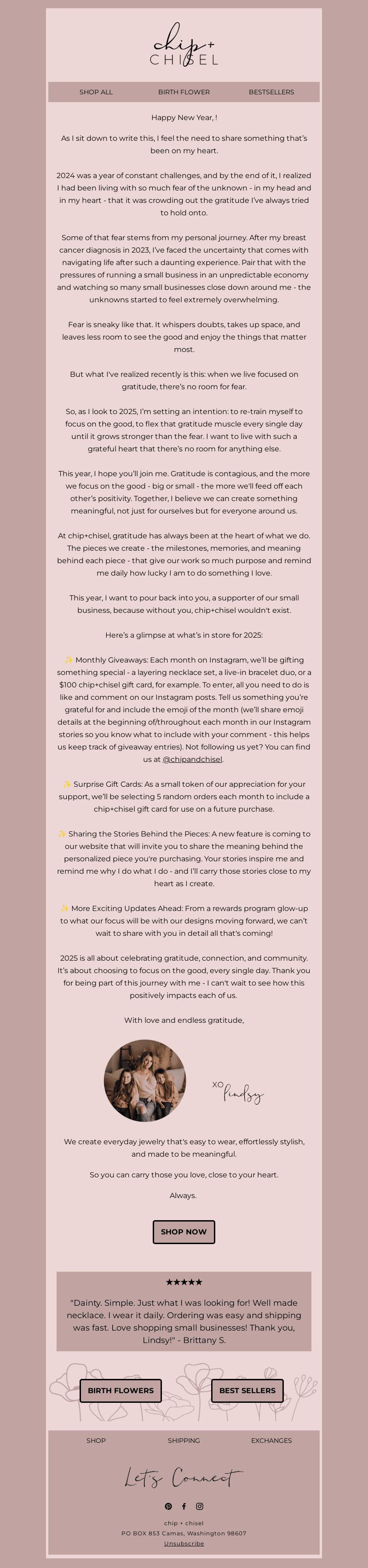 Rooted in Gratitude: My Focus for 2025 🫶