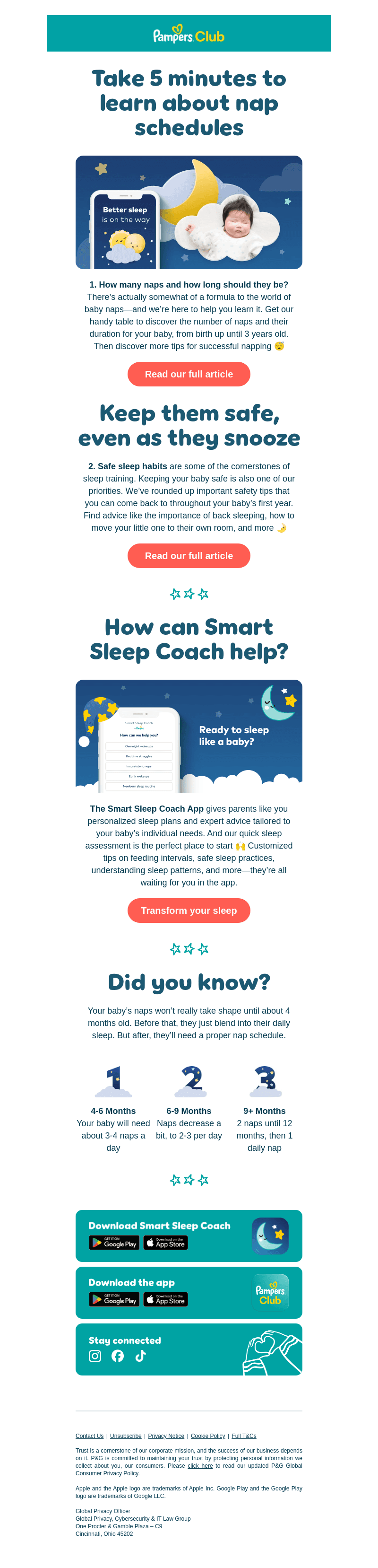 😴 Take 5 for Nap Schedules