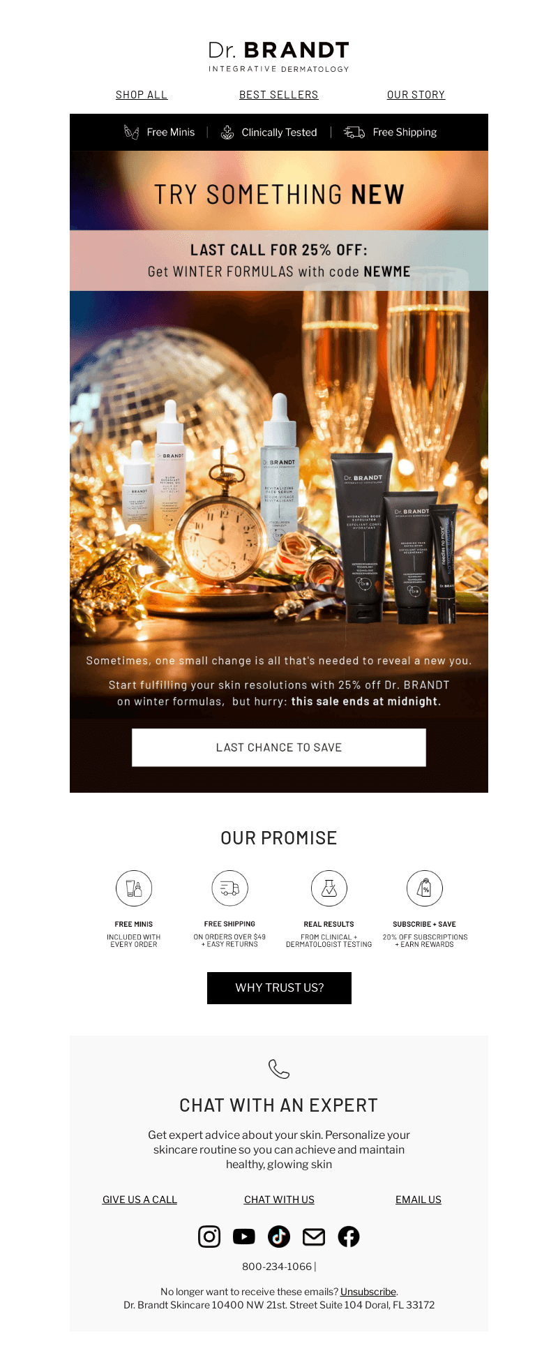 Check Out By Midnight For 25% Off