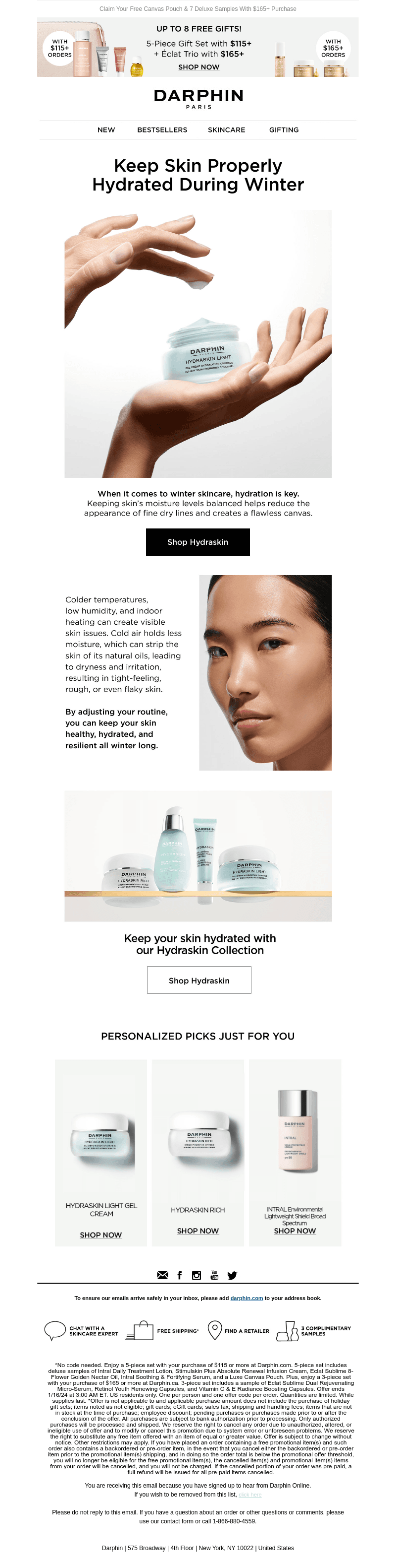 Proper Skin Hydration = Essential in Winter 💦❄️