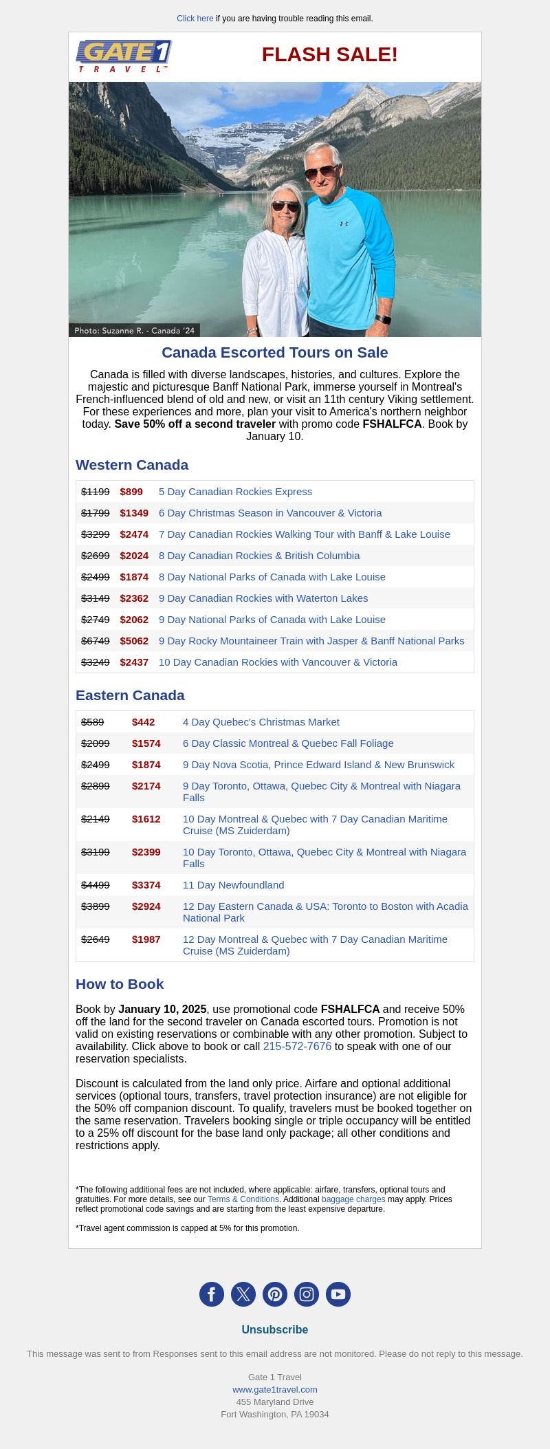 Explore Canada | Save 50% off Second Traveler