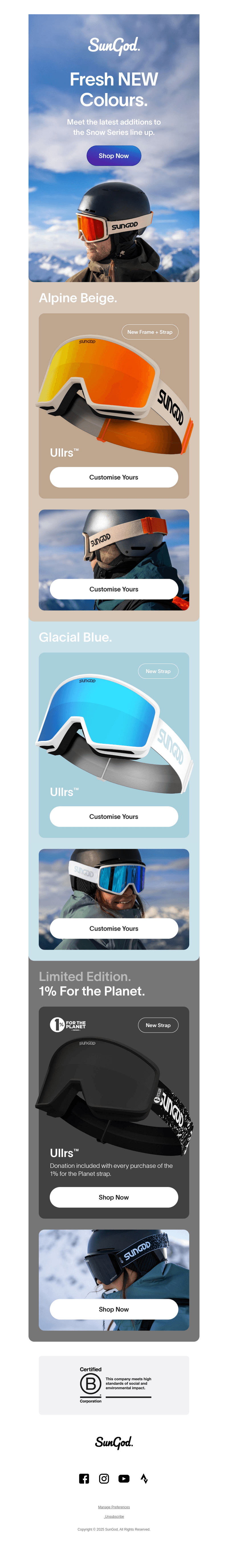 NEW NEW NEW: Goggles Edition