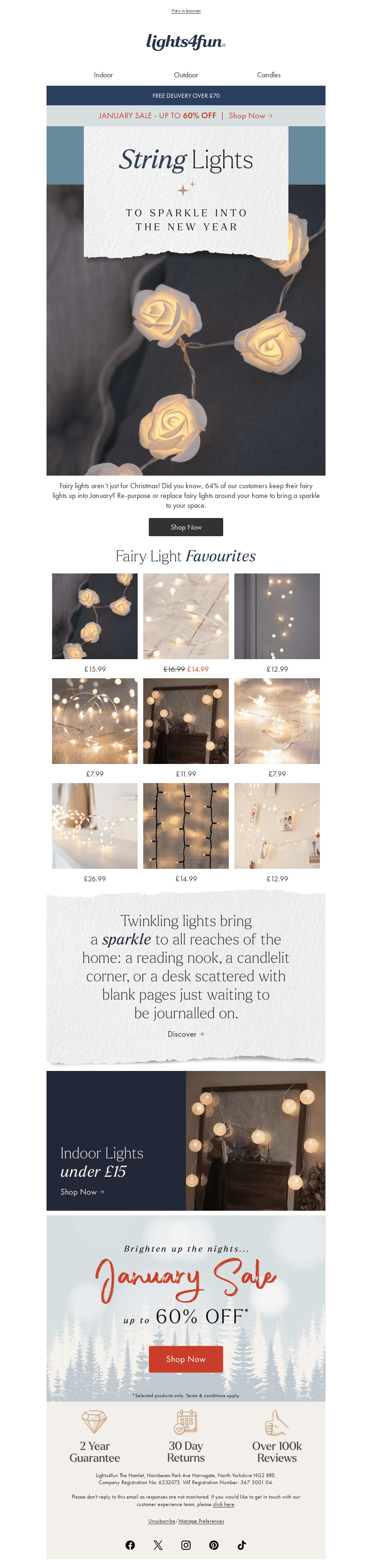 ✨ Fairy lights from £1.99 ✨