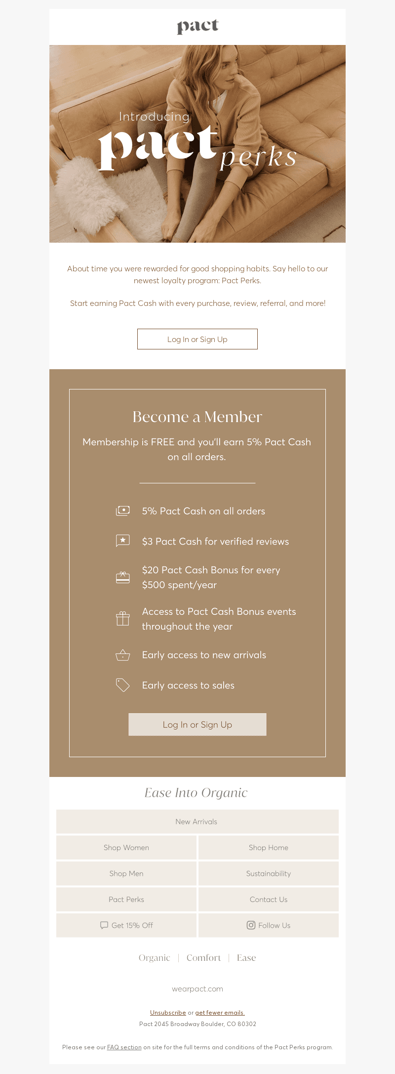 Wear Pact email from Thu, Jan 9, 2025