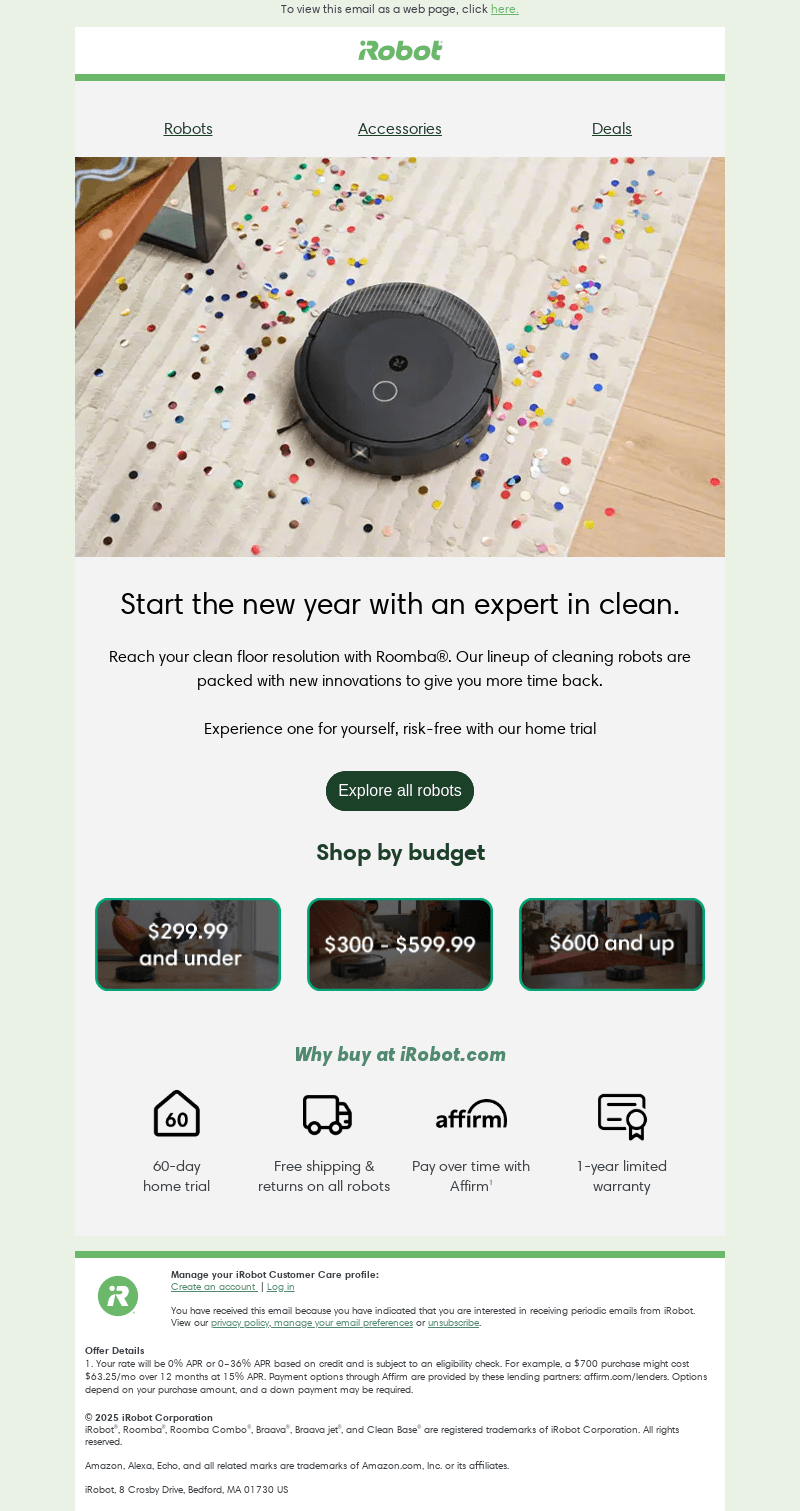 2025 Resolution: Cleaner floors without lifting a finger!