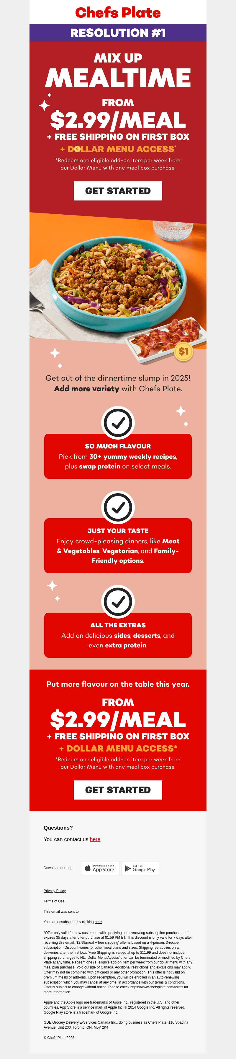 2025 resolution: Eat flavourfully