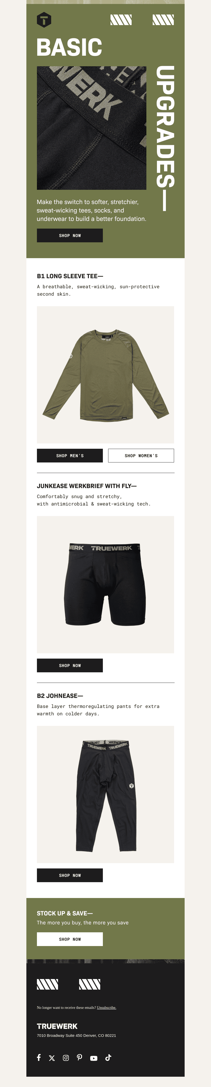 🧦 Give your essentials an upgrade