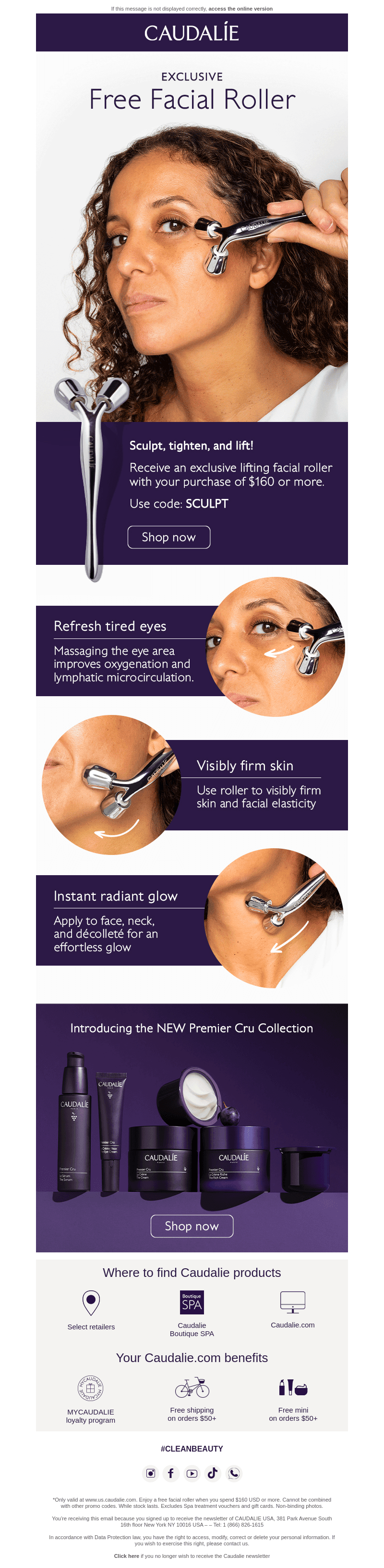 Exclusive Lifting Facial Roller