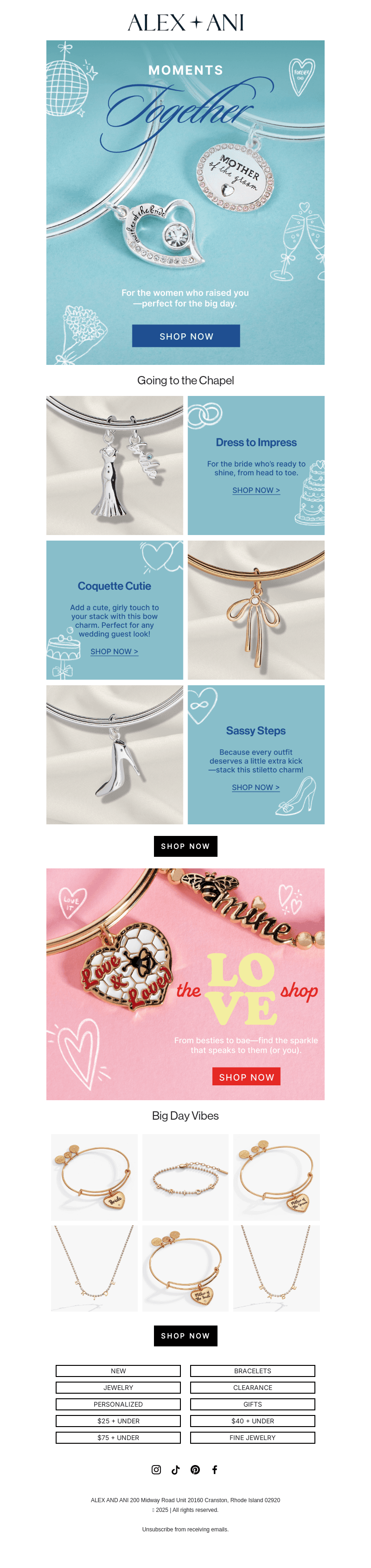 Wedding Prep Starts with Charms✨