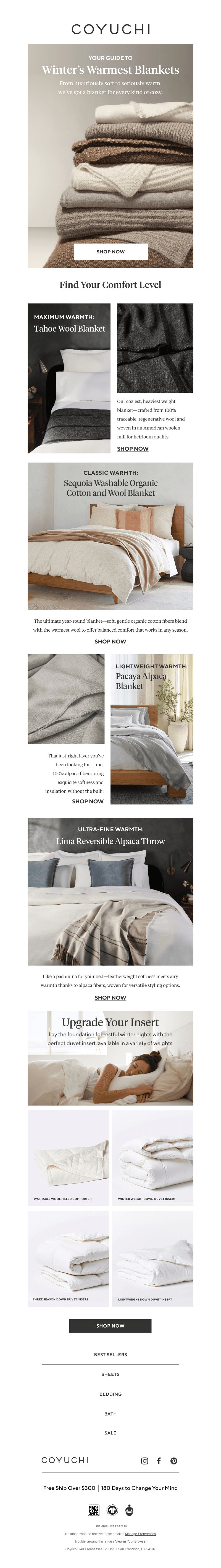 Your Guide to Winter's Warmest Blankets