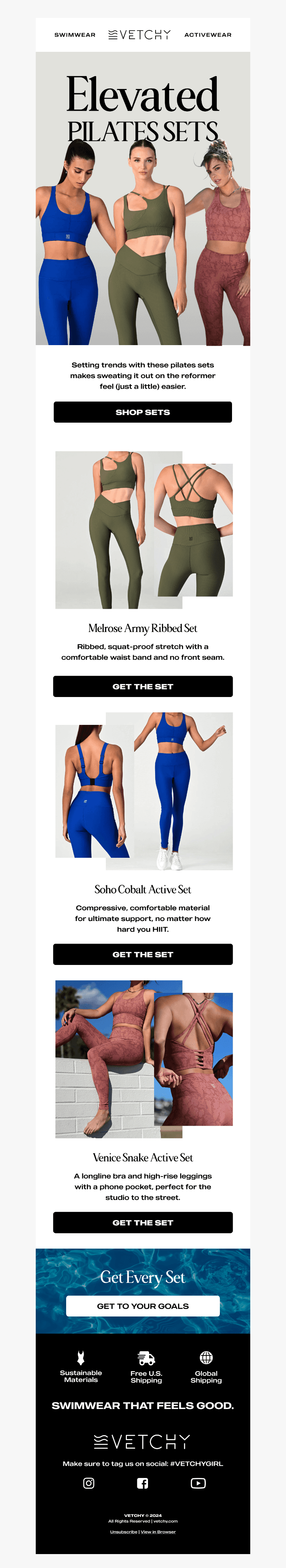 You. 2025. Effortless Pilates Sets.