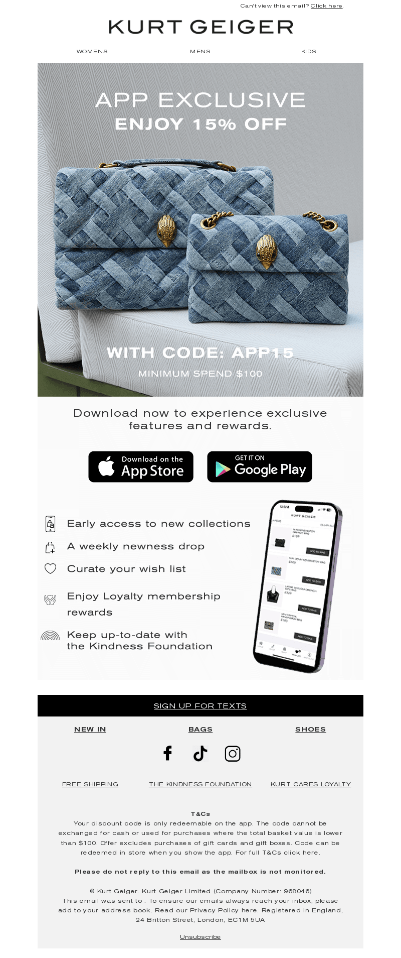 App Exclusive | Unlock 15% Off