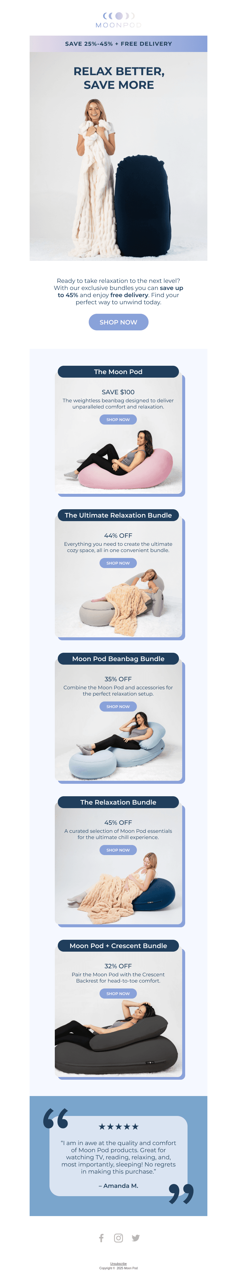 🛋️ 25-45% OFF + Free Delivery