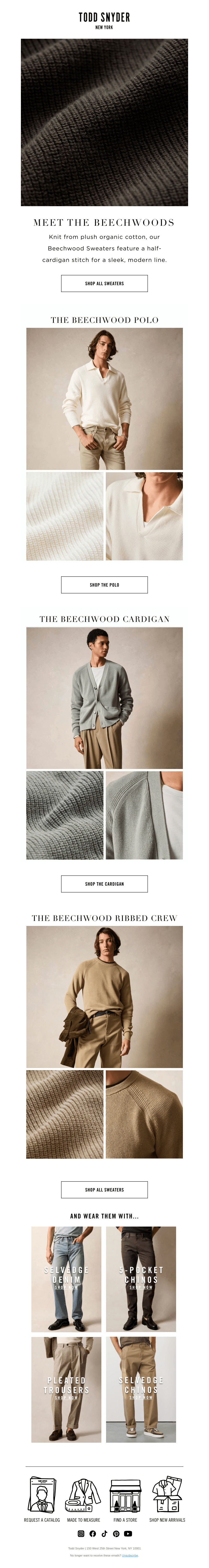 Introducing The Beechwood Sweaters