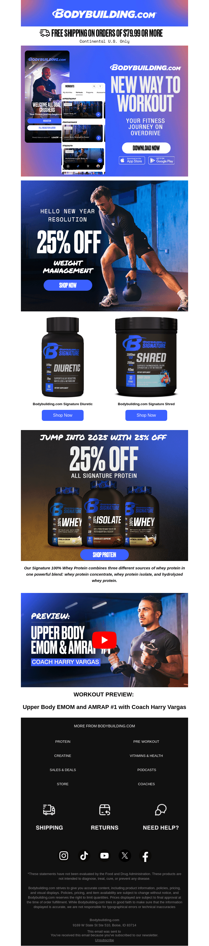 This Year’s Resolution? 25% Off Weight Management Supplements!