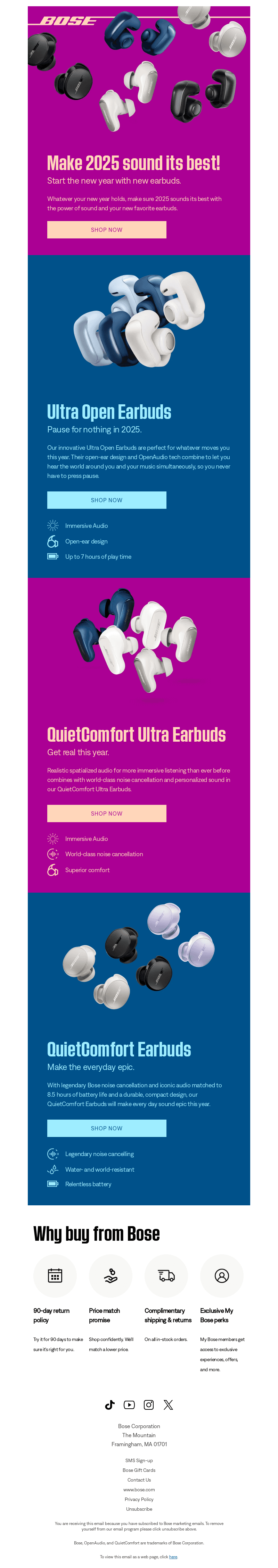 It's a new year — time for new earbuds!