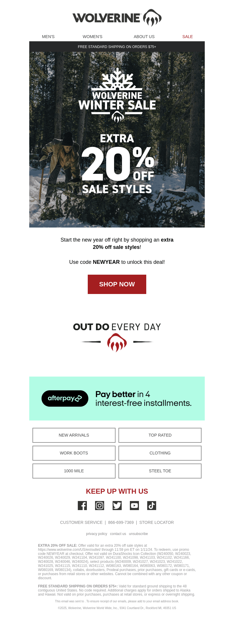 ENDS TODAY // 20% Off Sale Styles