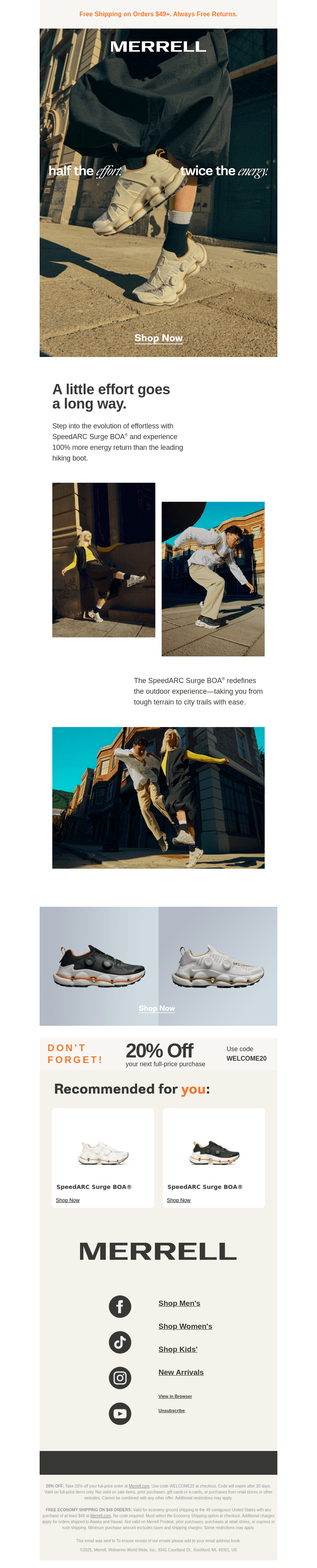 The all-new SpeedARC Surge is here