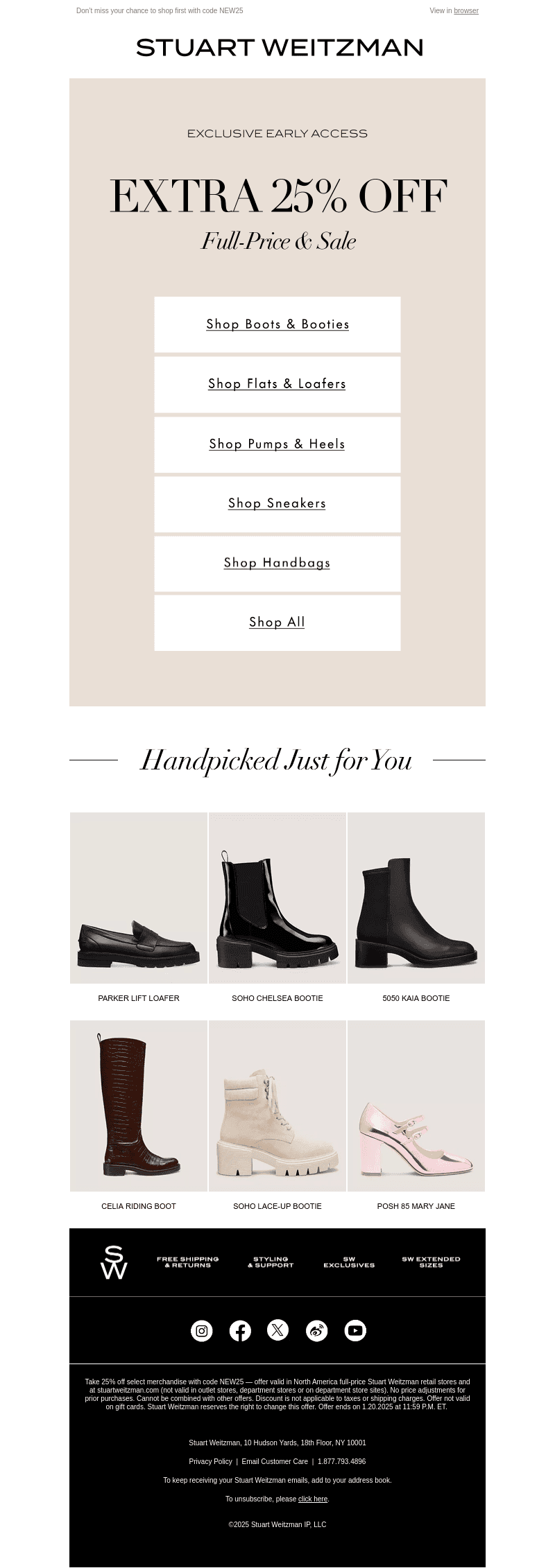 Exclusive Access Ends Soon: Shop Extra 25% Off Before Anyone Else