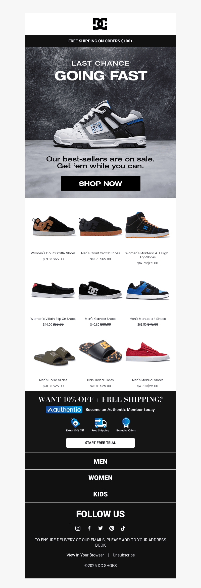 NOW ON SALE