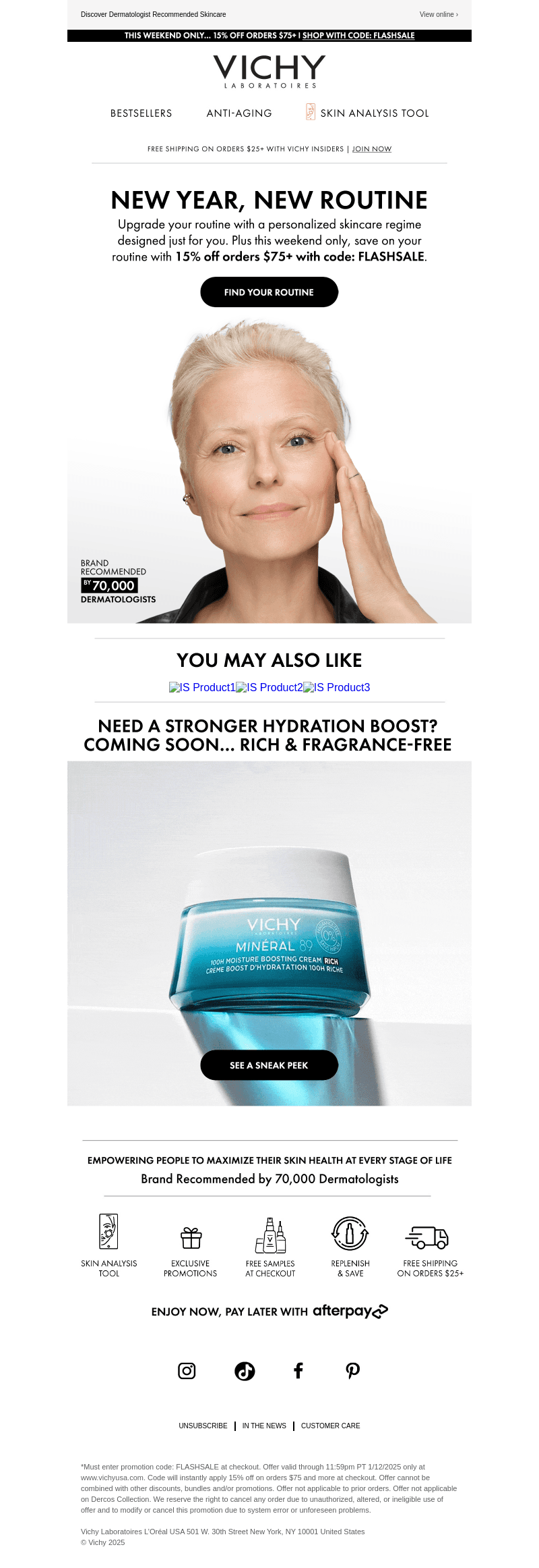 15% OFF Your New Year, New Routine