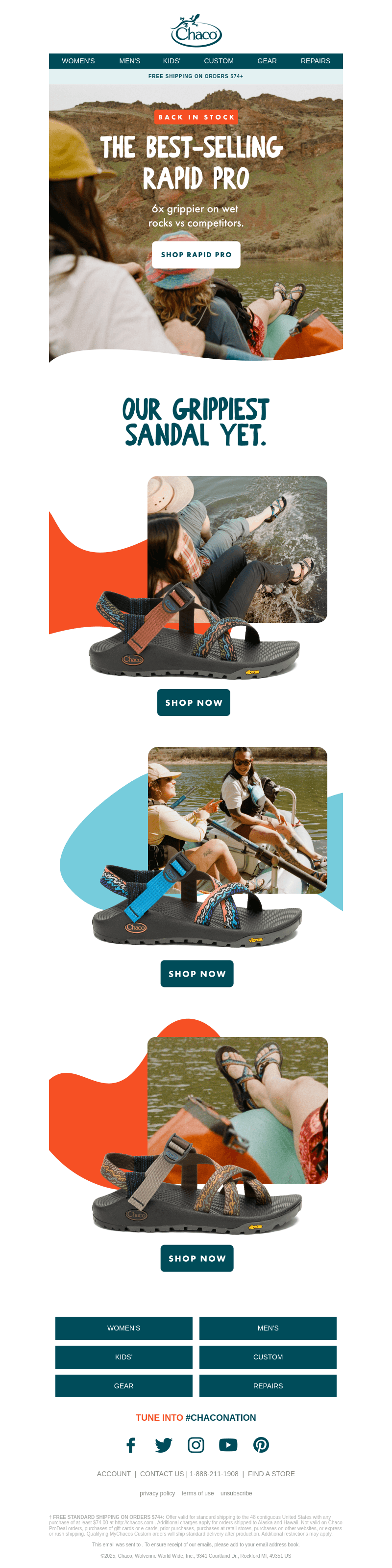 PSA: Our Grippiest Sandal Ever is Back!