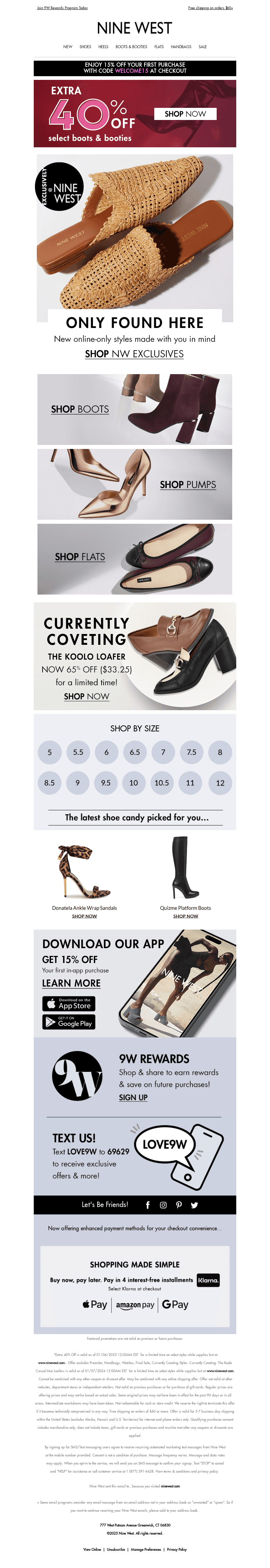 Online Only Styles SHOP NOW!