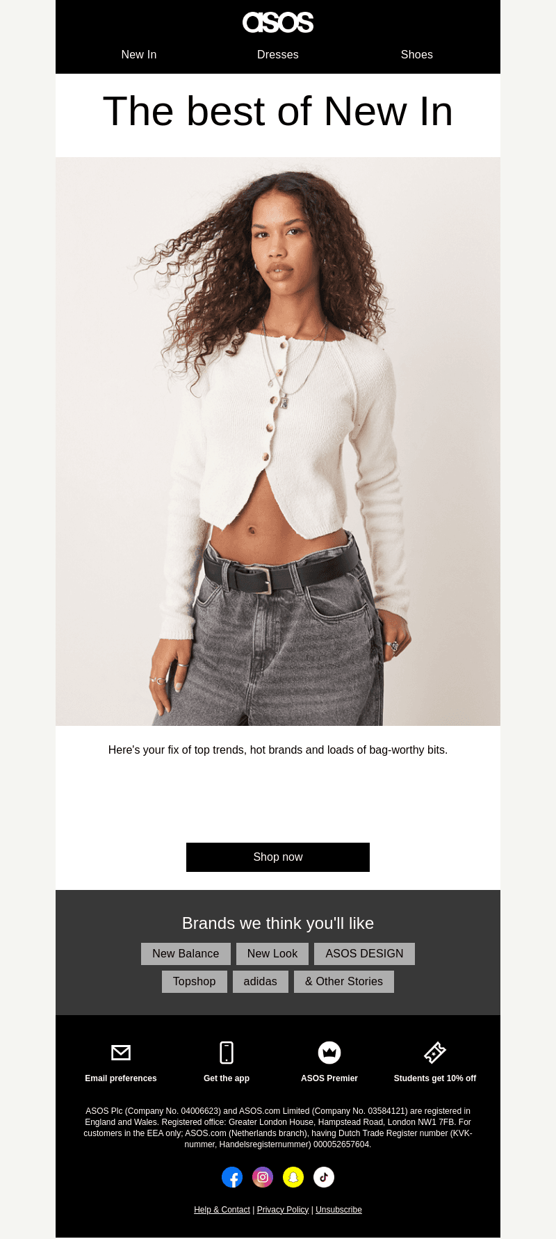The best of New In