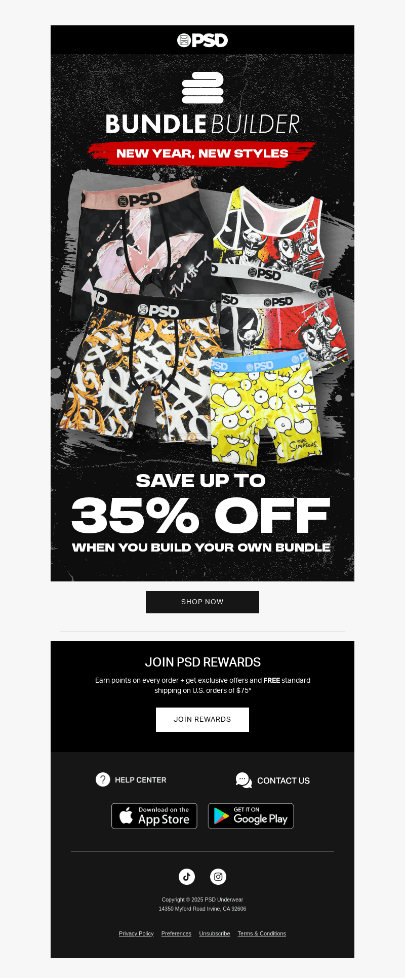 New year, new Bundle Builder styles