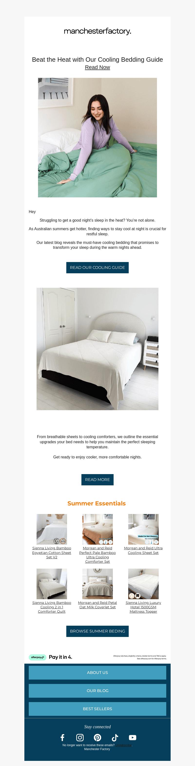 Can't Stand the Heat? Find Your Sleep Solution Inside!