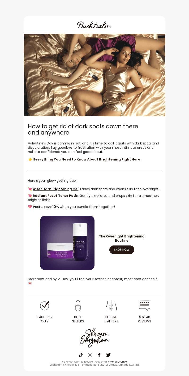 Break Up With Dark Spots 💘