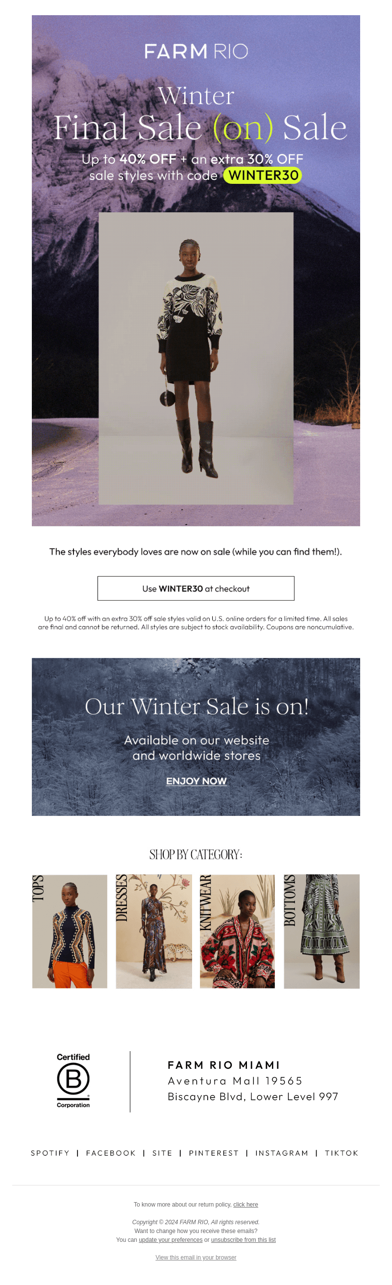 EXTRA 30% off best-selling styles