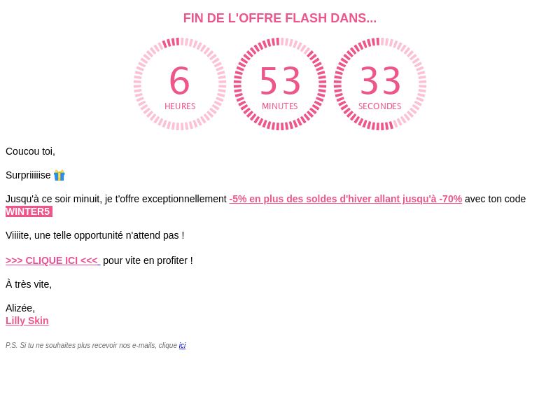 RE : Surprise exceptionnelle dans ce mail 🎁👉