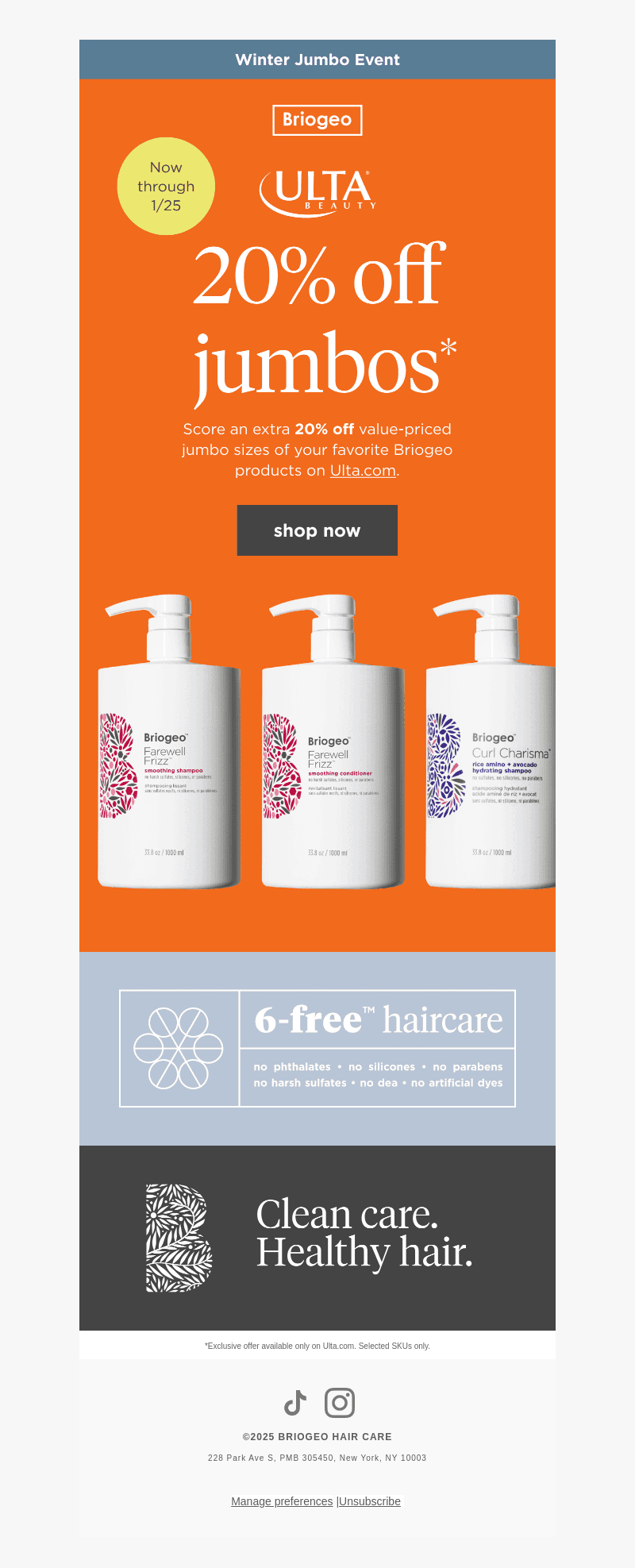Save BIG at Ulta! 🙌