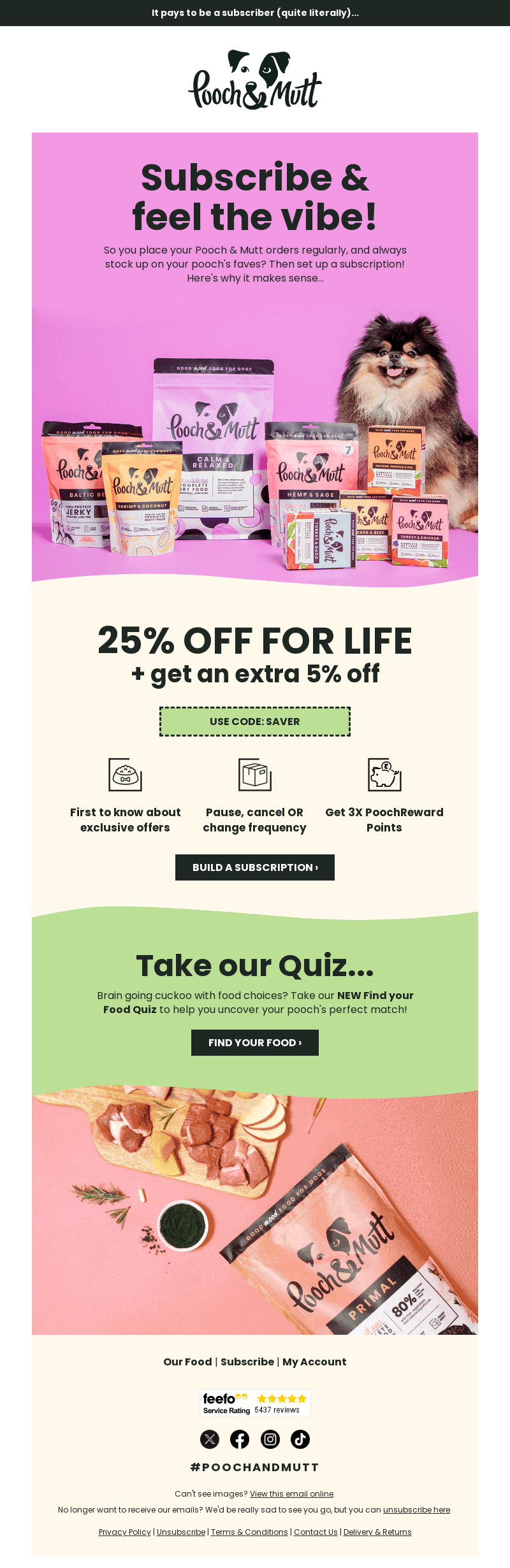 25% Off For Life? Yes, please! 🎉