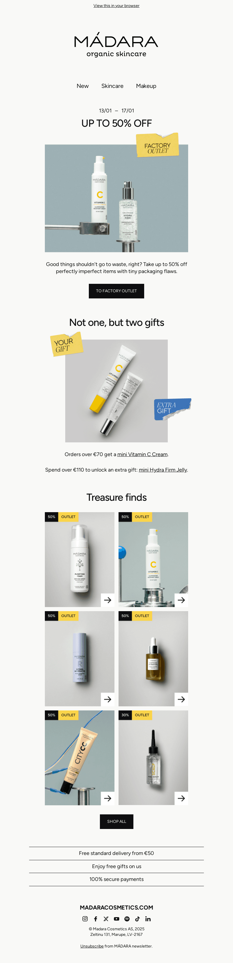 It's here 💛 Up to 50% off