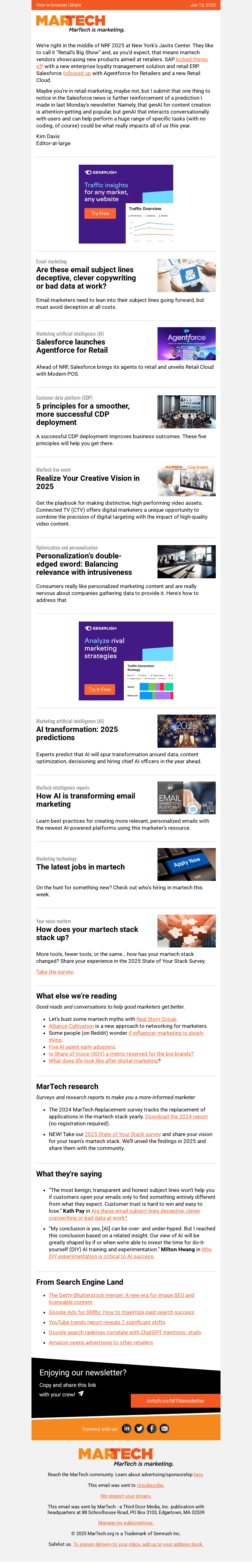 🎛️ Salesforce launches Agentforce for Retail