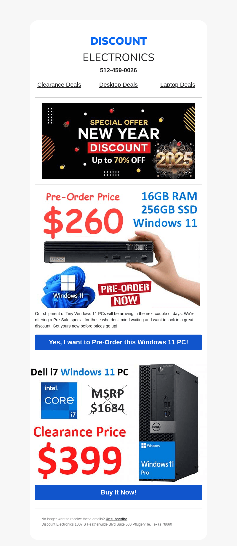 $1684 Powerful i7 Windows 11 PC now $399