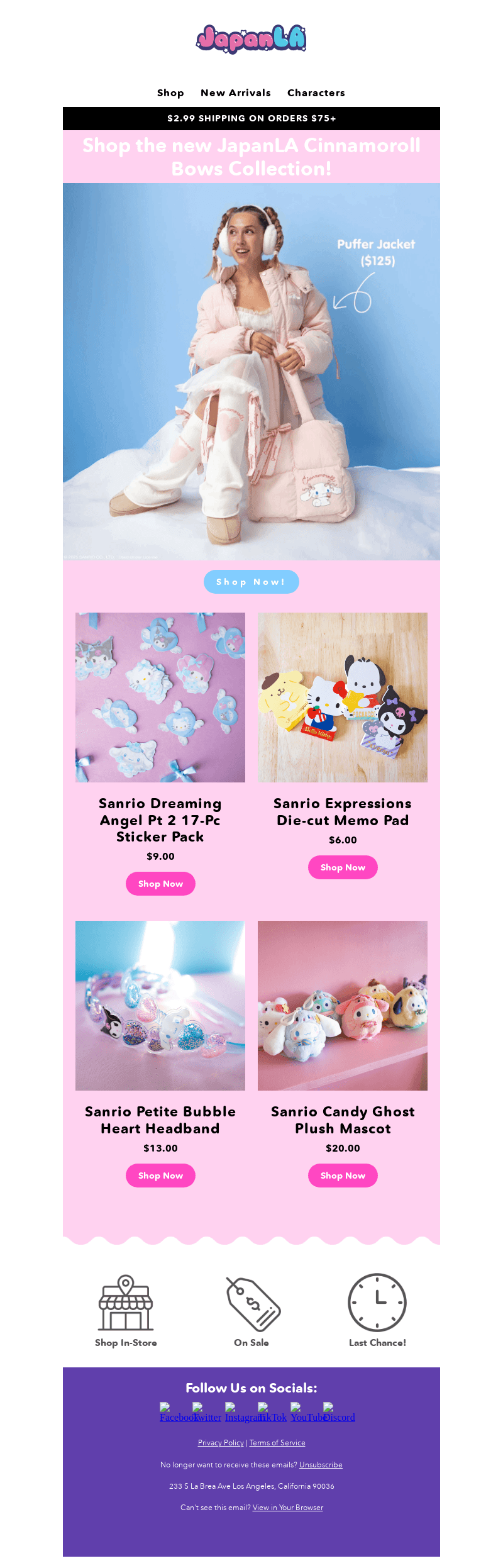 Cinnamoroll Bows are Here! 🎀