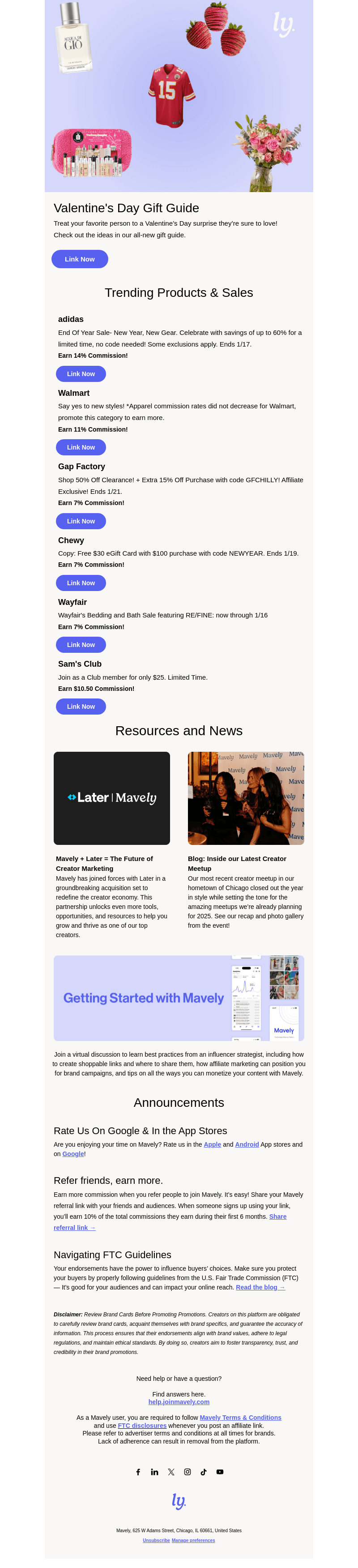 Mavely email from Tue, Jan 14, 2025