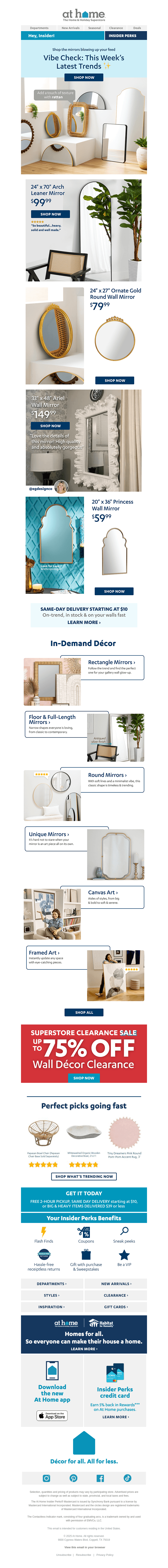 What’s trending: Must-have Mirrors 🪞✨