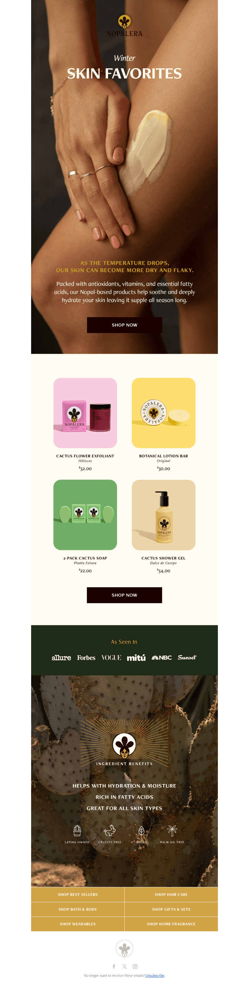 Bye-Bye to Dry Winter Skin