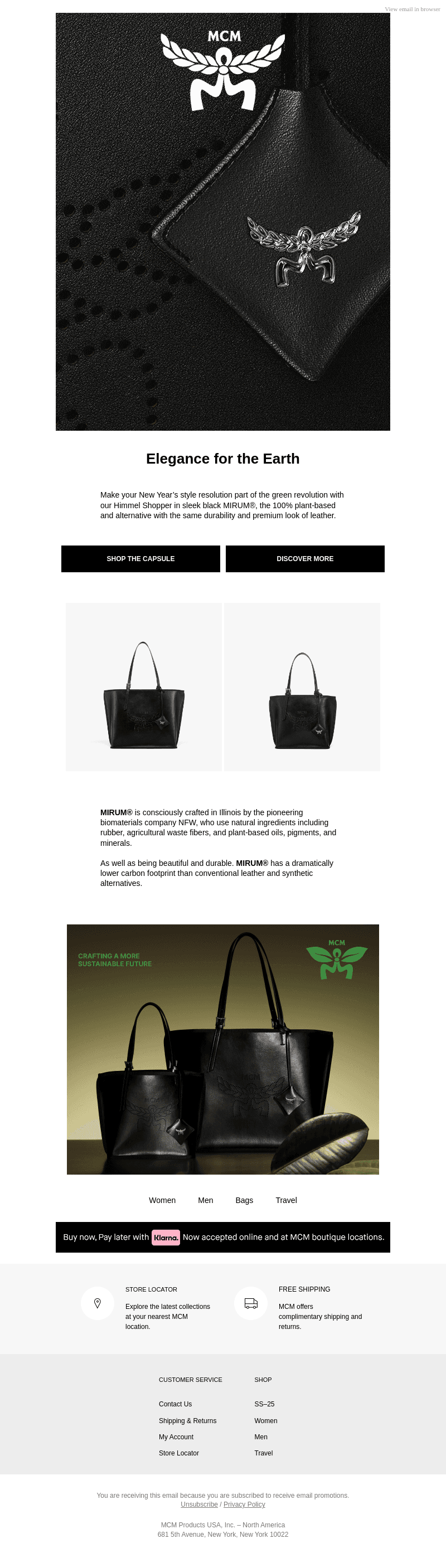MIRUM®: Your green style resolution