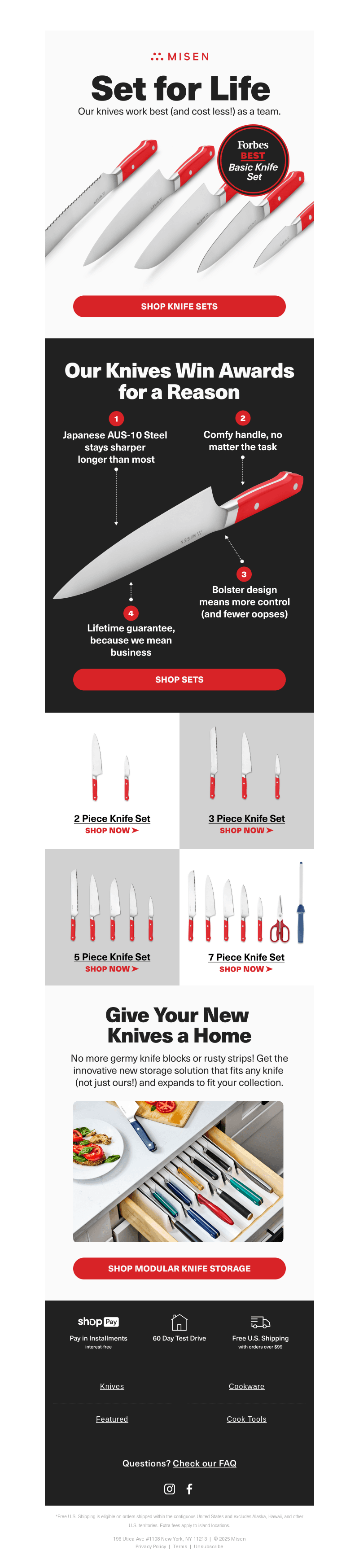 Never Buy Knives Again