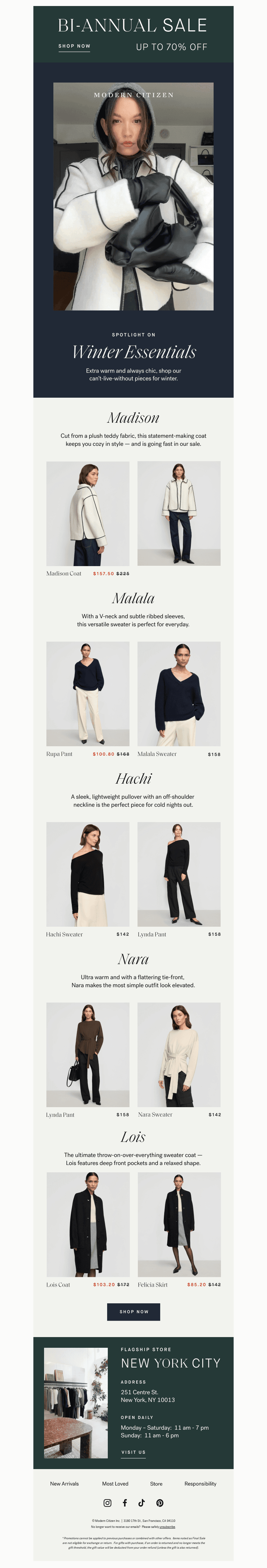 Discover our go-to winter essentials