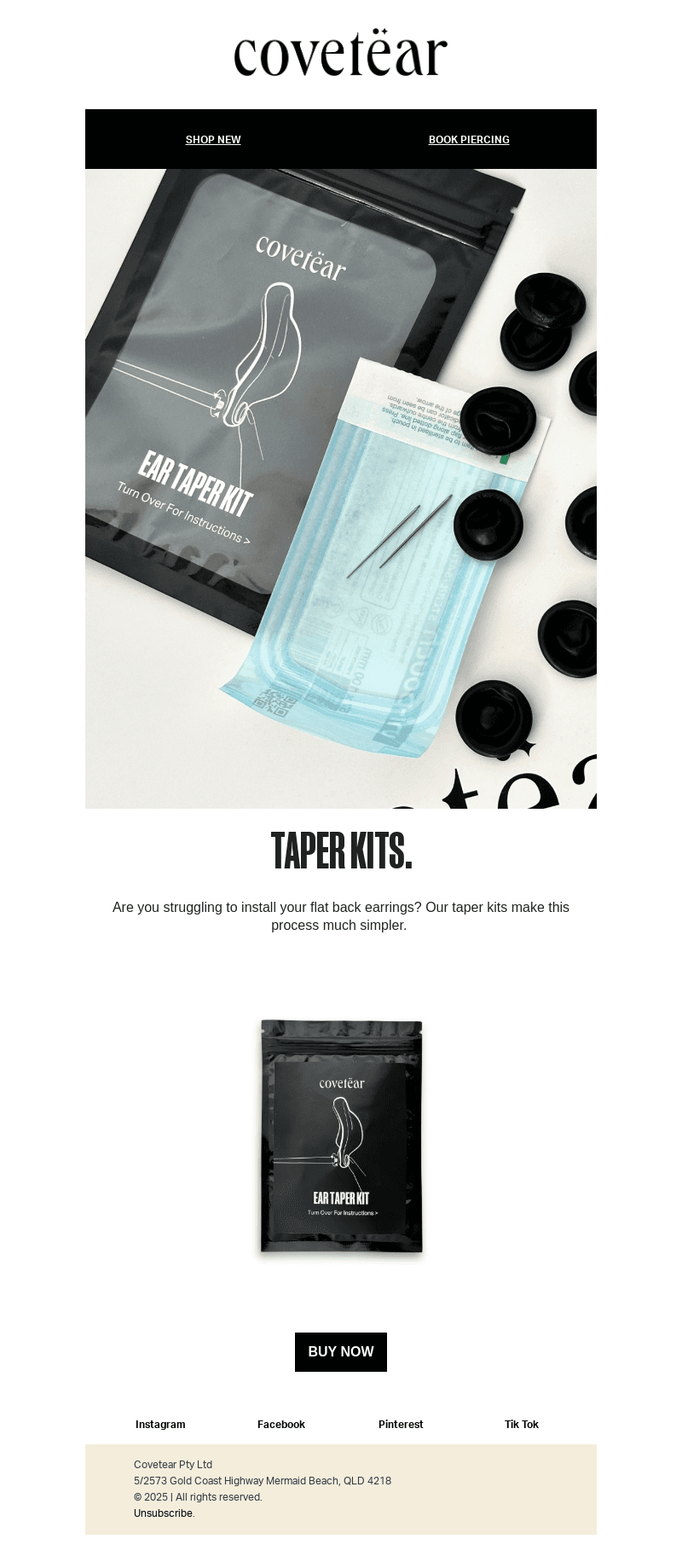 TAPER KITS.