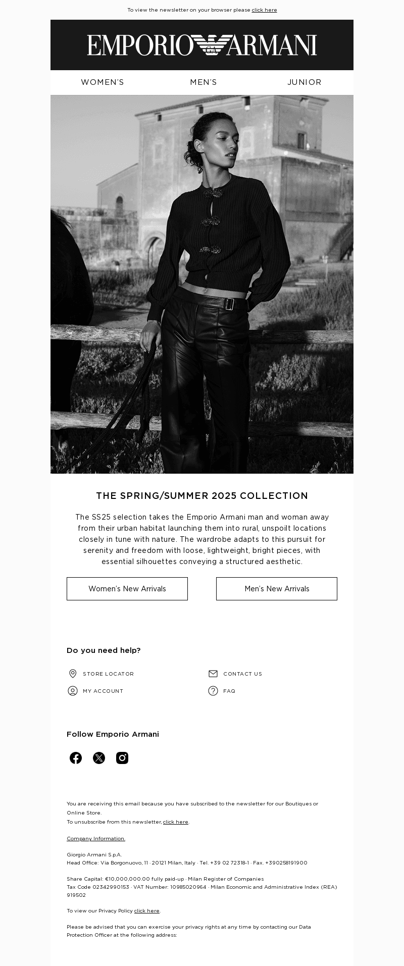 Discover the Spring/Summer 2025 Collection