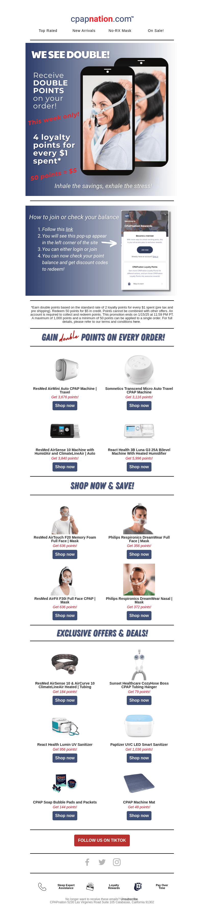 Ends Tonight: Final Hours to Earn Double Points