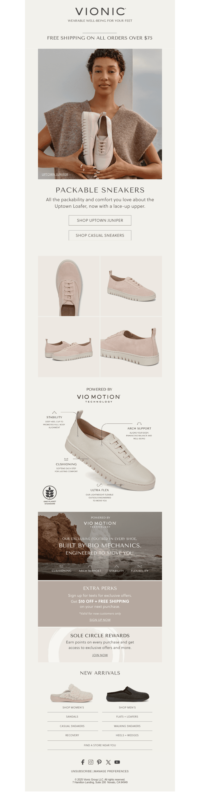 NEW! the Uptown Packable Lace-Up
